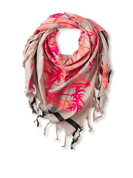 ★啦啦看世界★ Leigh & Luca 美好時光流蘇圍巾 Splendid Square Flock Scarf