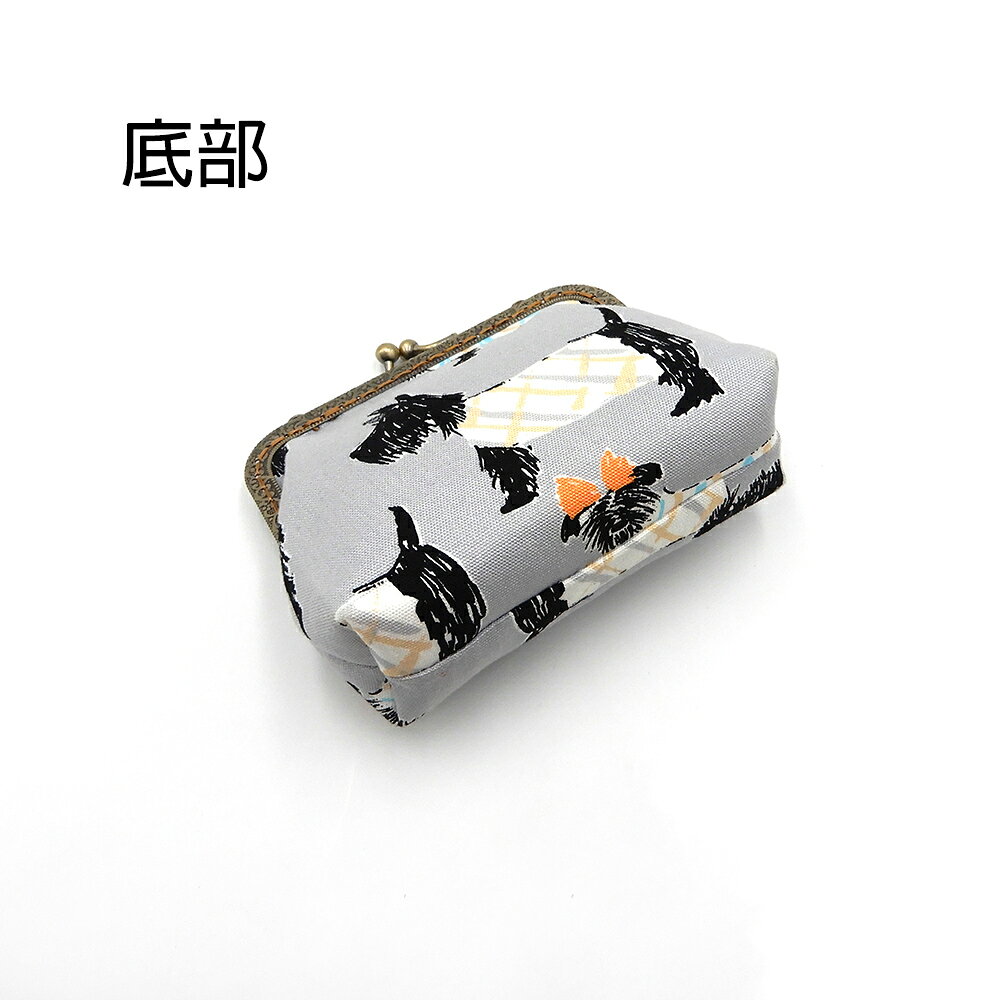 Miranda Handmadex覓品竹北手作店-小型口金包/零錢包/鑰匙包/收納包-愛打扮的狗狗 2