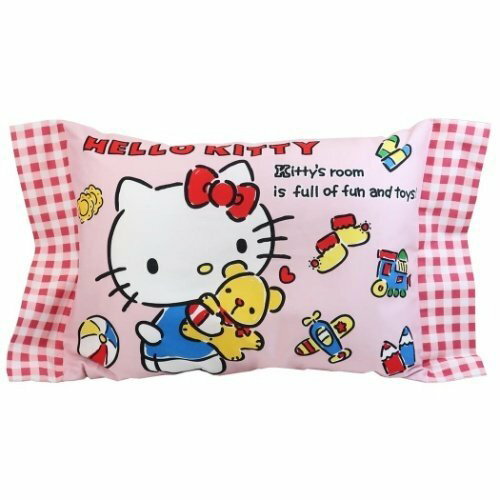 asdfkitty*KITTY粉紅玩具 兒童枕頭/午安枕-28*39公分-日本正版商品