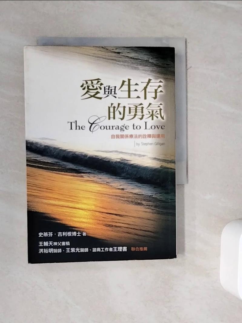 【書寶二手書T1／心理_WOT】愛與生存的勇氣_史蒂芬．吉利根
