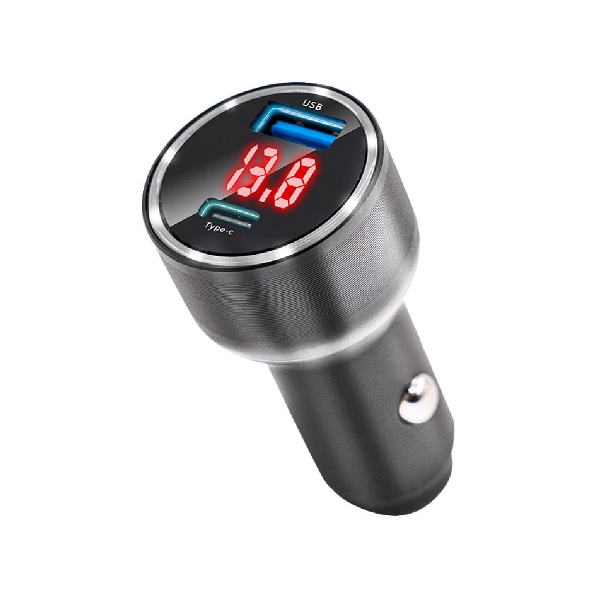 真便宜 ANBORTEH安伯特 ABT-E081 PD+QC3.0 鋁合金快充車充頭95W