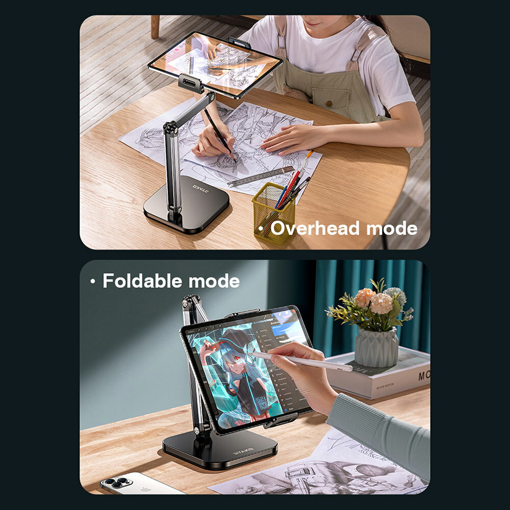 Rtako銳塔克 LQ 911 720°六棱碳素鋼多功能平板支架手機支架 6