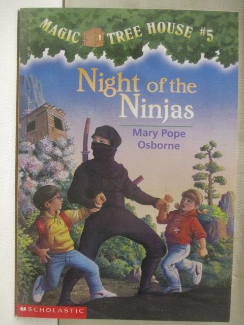 【書寶二手書T6／兒童文學 CAU】Magic Tree House #5 Night of the Ninjas