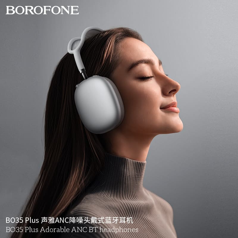 新品上市!!熱門爆品！！BO35降噪ANC頭戴式無線 線運動藍牙耳機 可通話包耳式高顏值網紅耳機