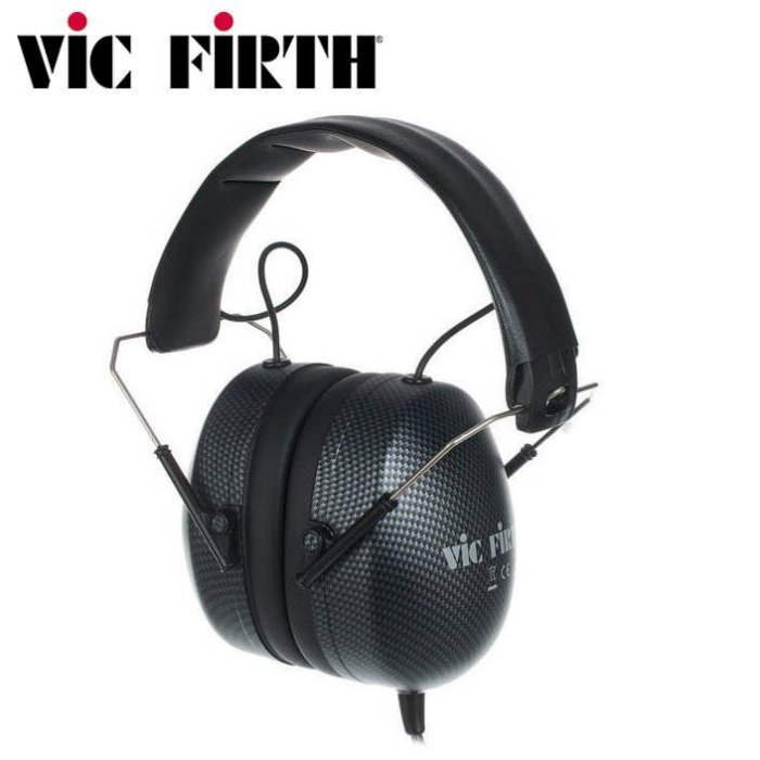 公司貨美國 Vic Firth SIH2 爵士鼓高級耳罩式立體聲隔音耳機(鼓手必備裝備)【唐尼樂器】