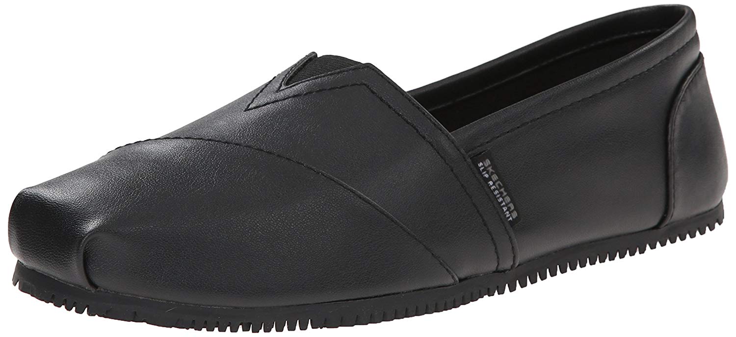 Skechers Work Women's Kincaid II Slip Resistant Flat Work Shoes