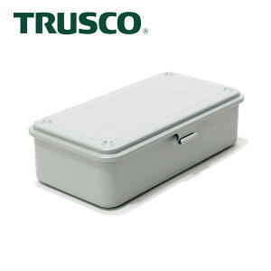 【Trusco】上掀式收納盒-限量色（大）-迷霧淺灰綠 T-190LG