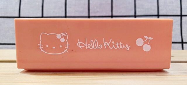 【震撼精品百貨】凱蒂貓 Hello Kitty 日本SANRIO三麗鷗 KITTY 塑膠置物盤(展示品)-粉#12104 震撼日式精品百貨