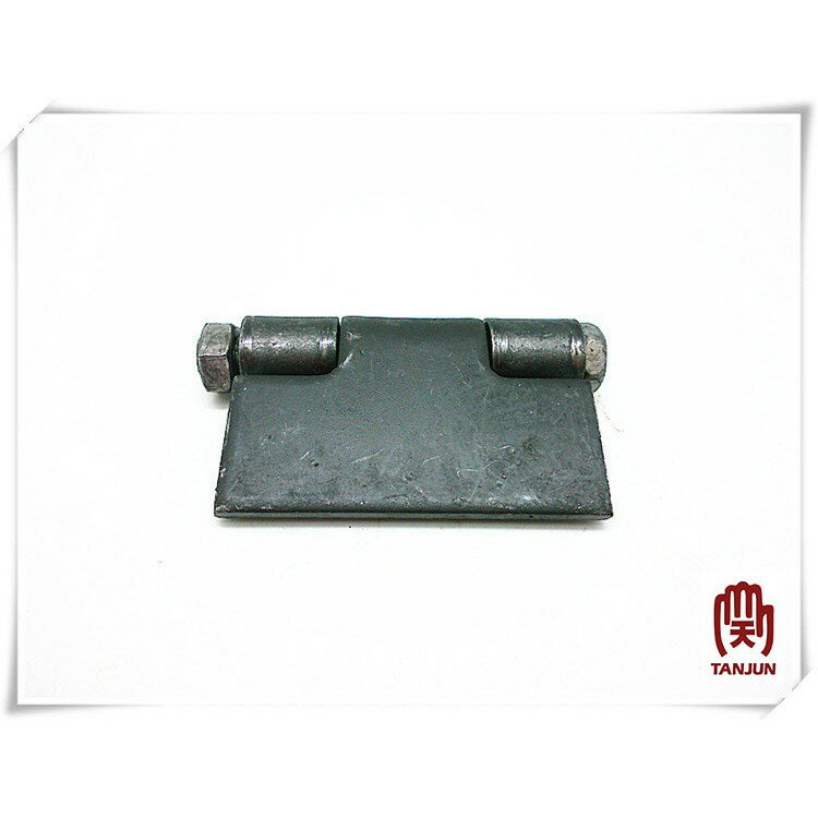 5/8" x 4" / 6" x 8mm 黑鐵厚紐 後紐 後扭 後鈕 後鈕 厚鈕 轉軸 門片 旋轉片 門軸 [天掌五金]