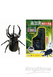高加索南洋大兜蟲(甲蟲圖鑑1張)