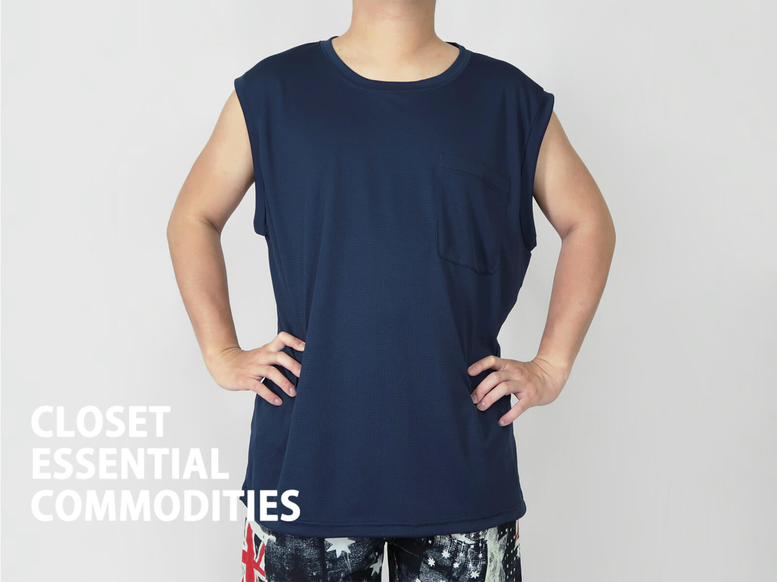 加大尺碼背心 吸濕排汗台灣製無袖背心 彈性吊嘎 機能布料運動背心 球衣 口袋背心 慢跑背心 健身背心 素面背心 無袖T恤 吊嘎背心 無挖背背心 百搭背心 夏天背心 背心T恤 無袖上衣 TANK TOPS SLEEVELESS SHIRTS  MADE IN TAIWAN BIG_AND_TALL (310-3065-08)深藍色、(310-3065-21)黑色 3L 5L 7L(胸圍52~59英吋) [實體店面保障] 4