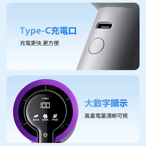 soip 智能高速手持風扇F17【APP享6%回饋】 7