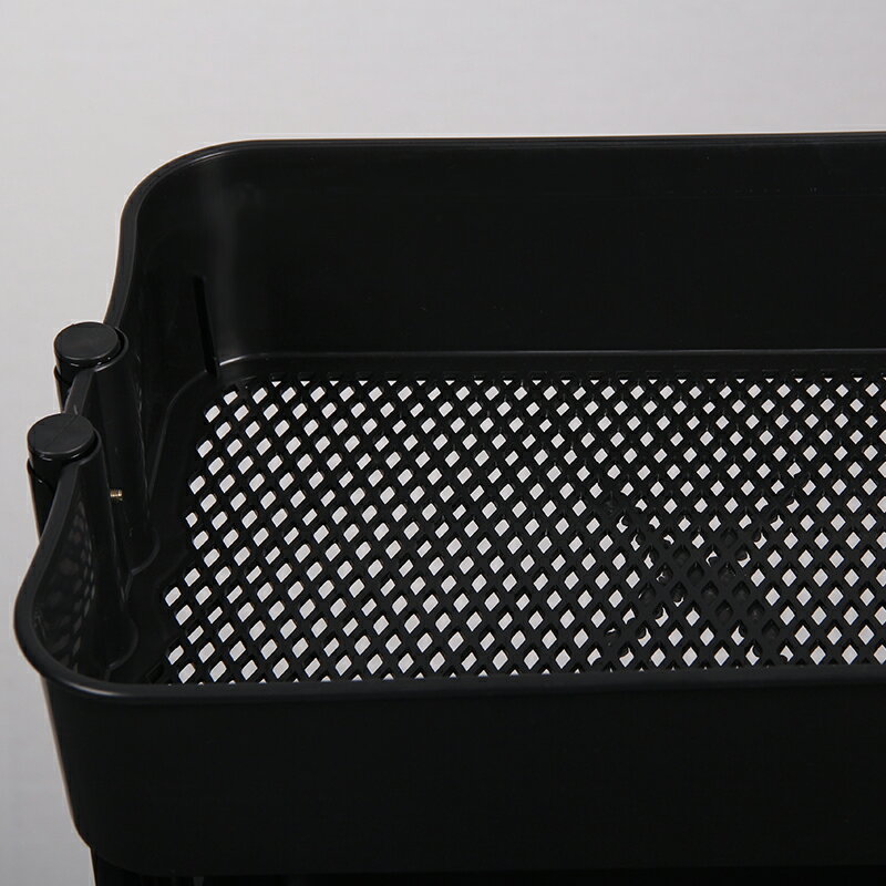 置物架落地家用廚房小推車多層架可移動美容美甲客廳帶輪收納架子 2