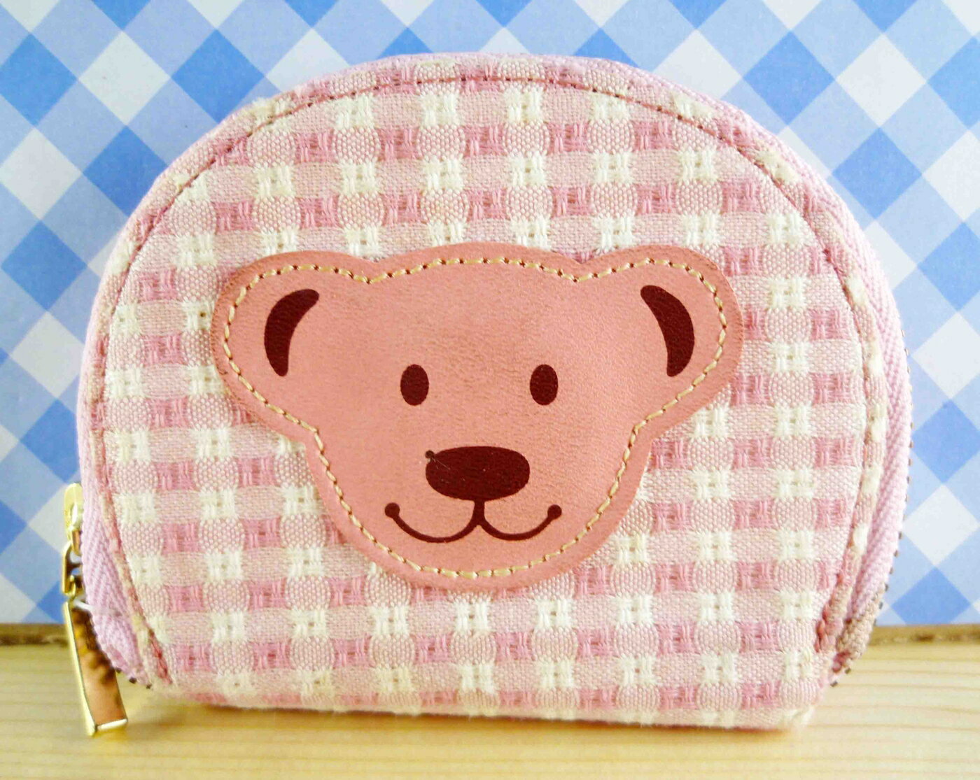 【震撼精品百貨】日本MILK TEDDY BEAR-零錢包-粉色 震撼日式精品百貨