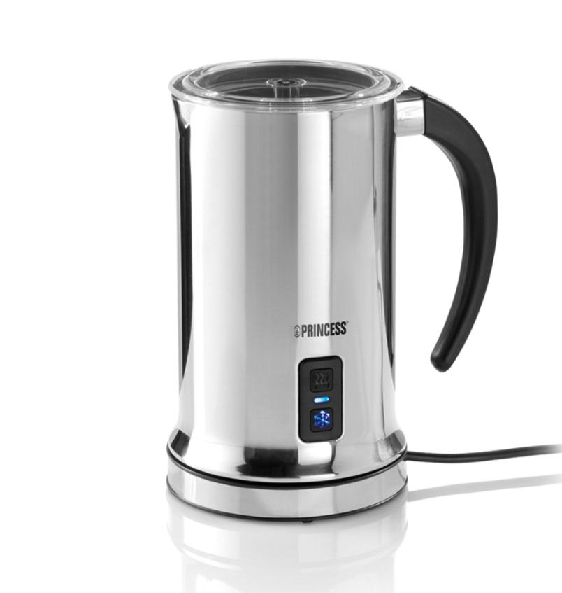 【超值組合+贈原廠奶泡機】荷蘭公主 249406+243000 Princess 自動智慧型美式咖啡機+自動冷熱奶泡機 8