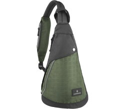 Victorinox 瑞士維氏 Altmont 3.0 水滴型單肩側背包 TRGE-601439 (黑綠) / 個