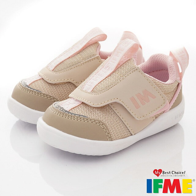 IFME日本健康機能童鞋輕量學步鞋IF20-280101米(寶寶段)