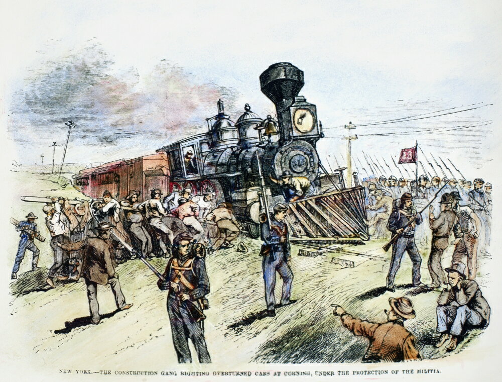 great railroad strike of 1877 definition