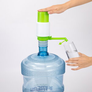 桶裝壓水器飲水機便攜 手壓泵手動抽水器 家用抽水器環保
