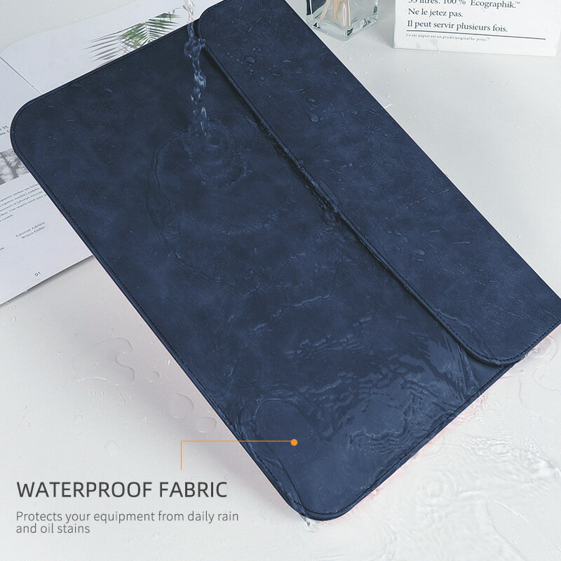 適用蘋果電腦保護套MacBook內膽包Air13.6皮套Pro13筆記本電腦包【宜家良品百貨】
