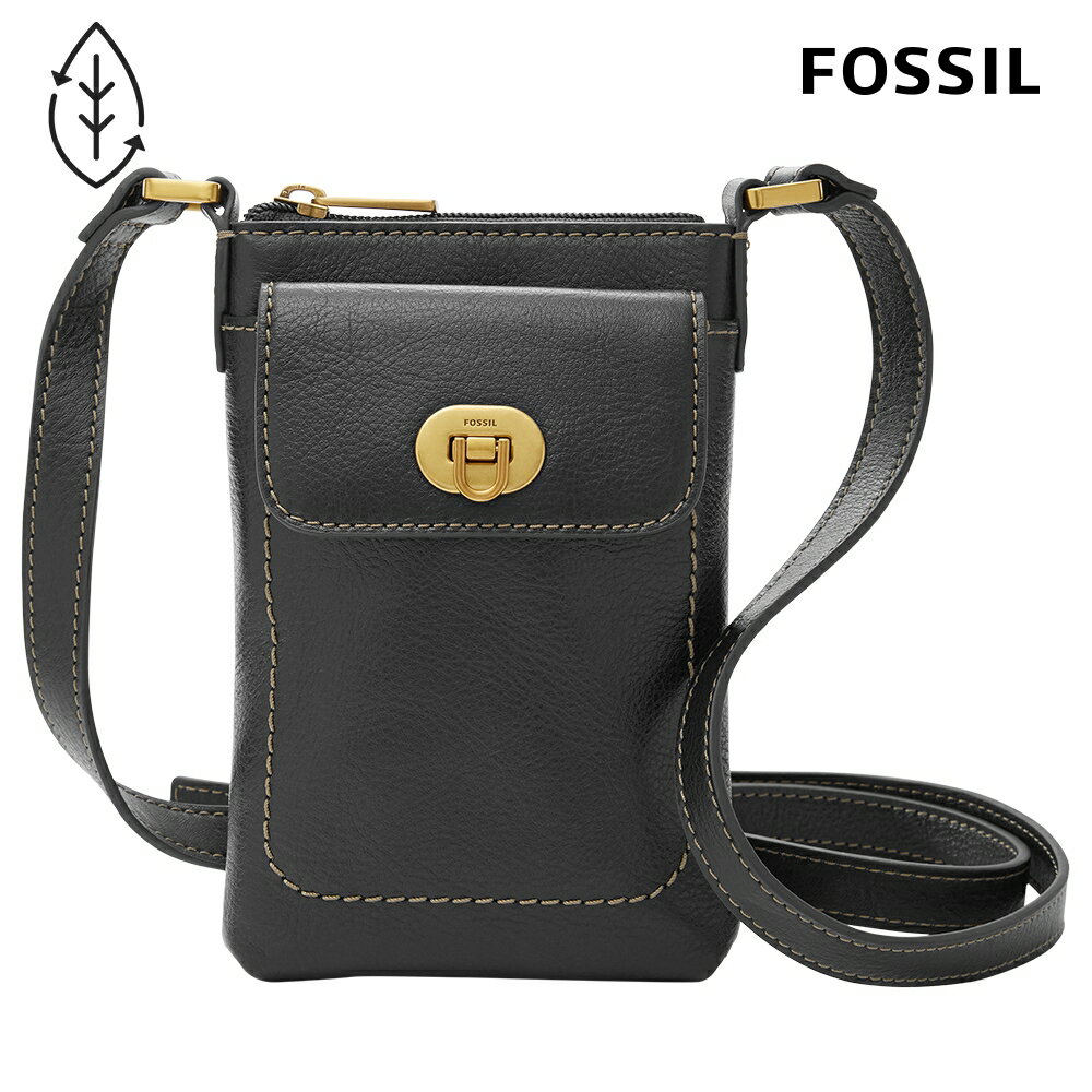 送禮首選★FOSSIL Harper 真皮多功能收納小包-黑色 SLG1563001【美國時尚品牌】 附防塵袋+提袋【全館滿額折價★FOSSIL全系列包夾送美妝蛋】