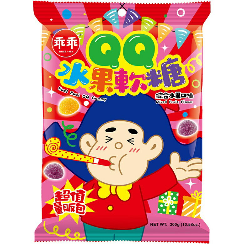乖乖 QQ水果軟糖-綜合水果口味(300g) [大買家]
