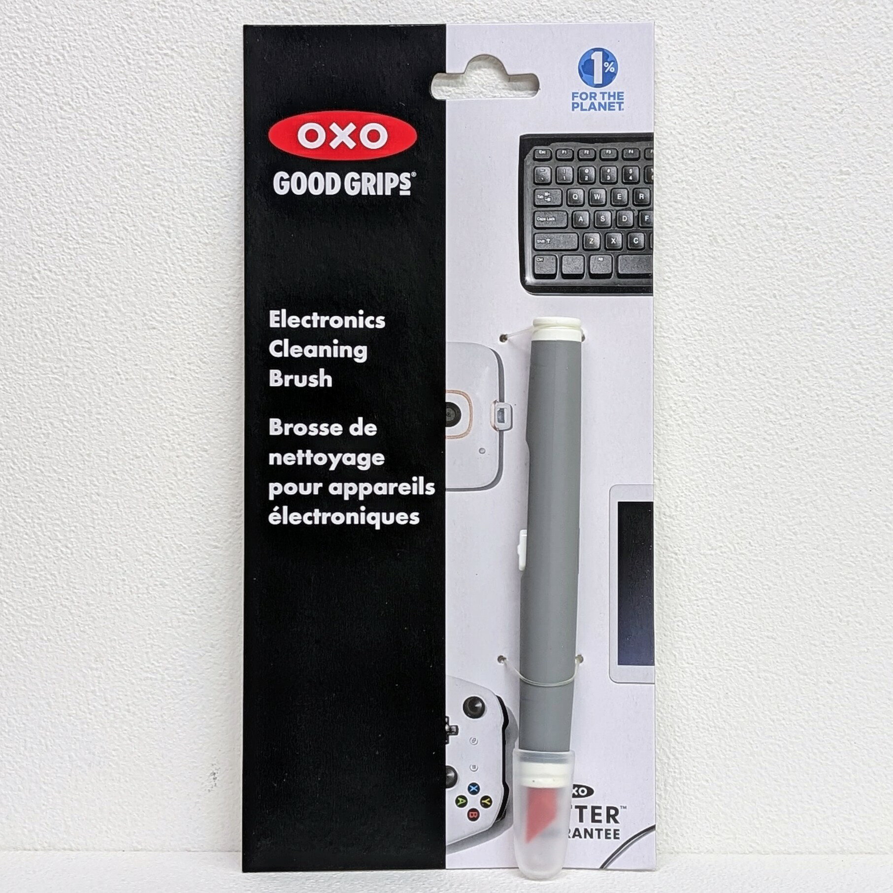 [5美國直購] OXO 電子產品清潔刷 鍵盤螢幕 隙縫 除塵 擦拭 精密儀器清理 除塵筆 Good Grips Electronics Cleaning Brush (PP5)12274200