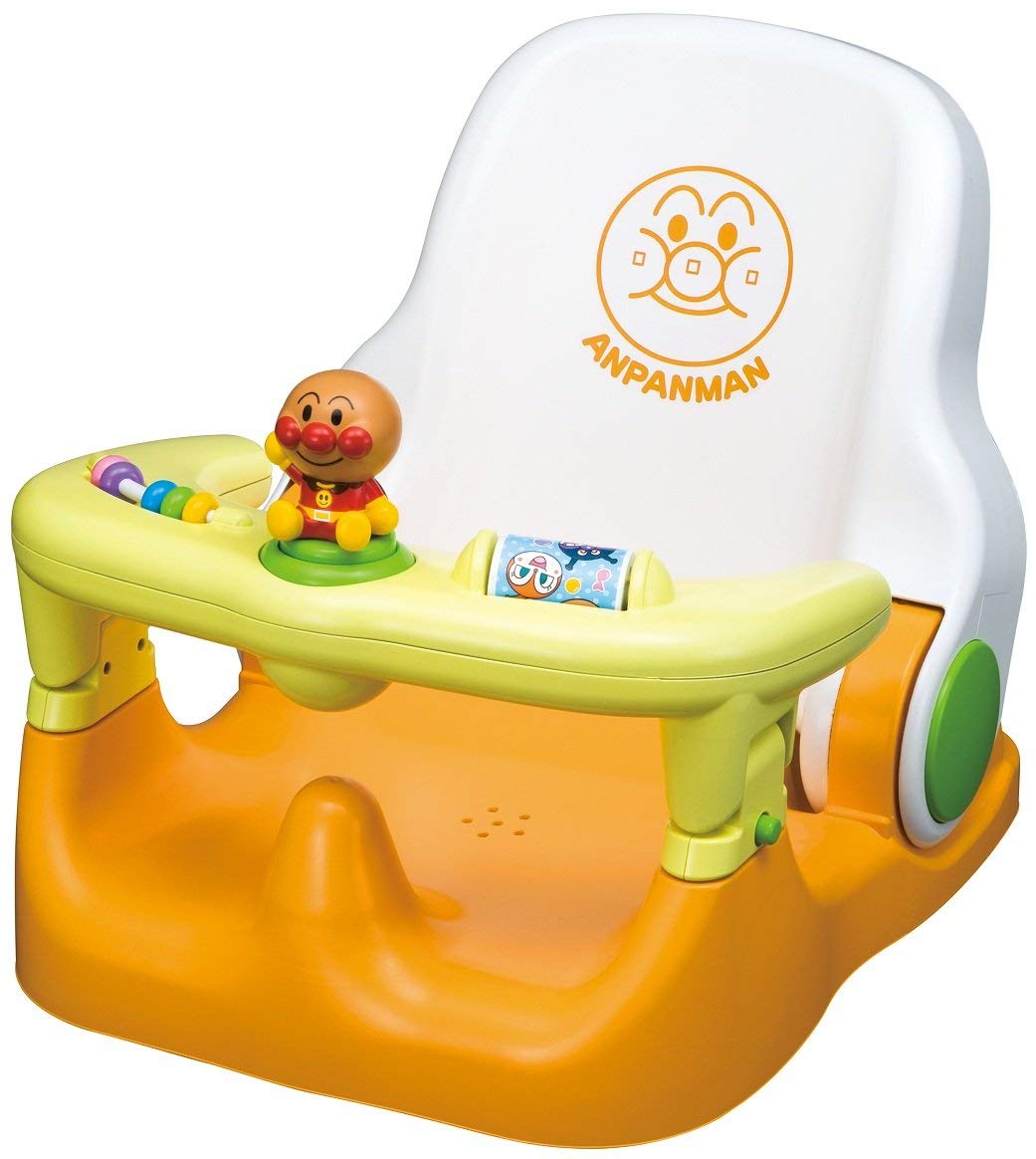 真愛日本 可調整三階段學習洗澡椅 麵包超人黃 可調整椅子 兒童學習椅 洗澡椅 椅子 兒童椅