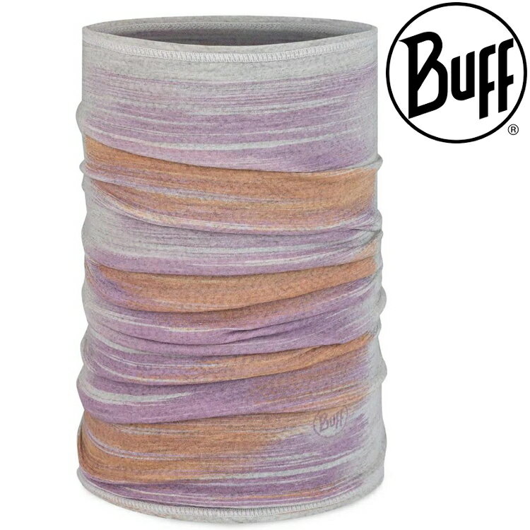 Buff 舒適印花 125gsm 羊毛頭巾/美麗諾羊毛西班牙魔術頭巾/圍脖/圍巾 134685-555 漸層粉橘