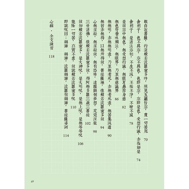 心靜字就美 心經習字手本 ㄧ筆ㄧ畫寫出好心靜 樂天書城直營店 樂天市場rakuten