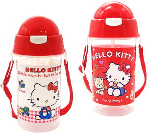 Hello Kitty彈跳吸管水壺500ml