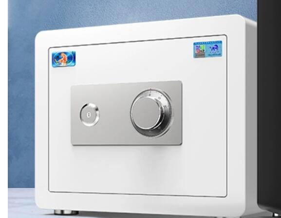 2023新款機械鎖保險櫃家用小型防盜床頭櫃一體保險箱迷你高階商用夾萬入衣櫃老式手動密碼貴重物品保管箱