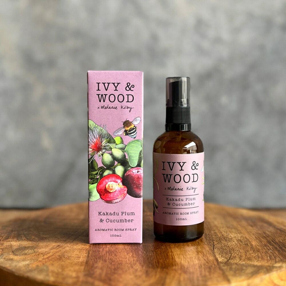 卡卡杜李與青瓜香氛噴霧 -【IVY&WOOD】天然手作香氛-母親節-現貨直出