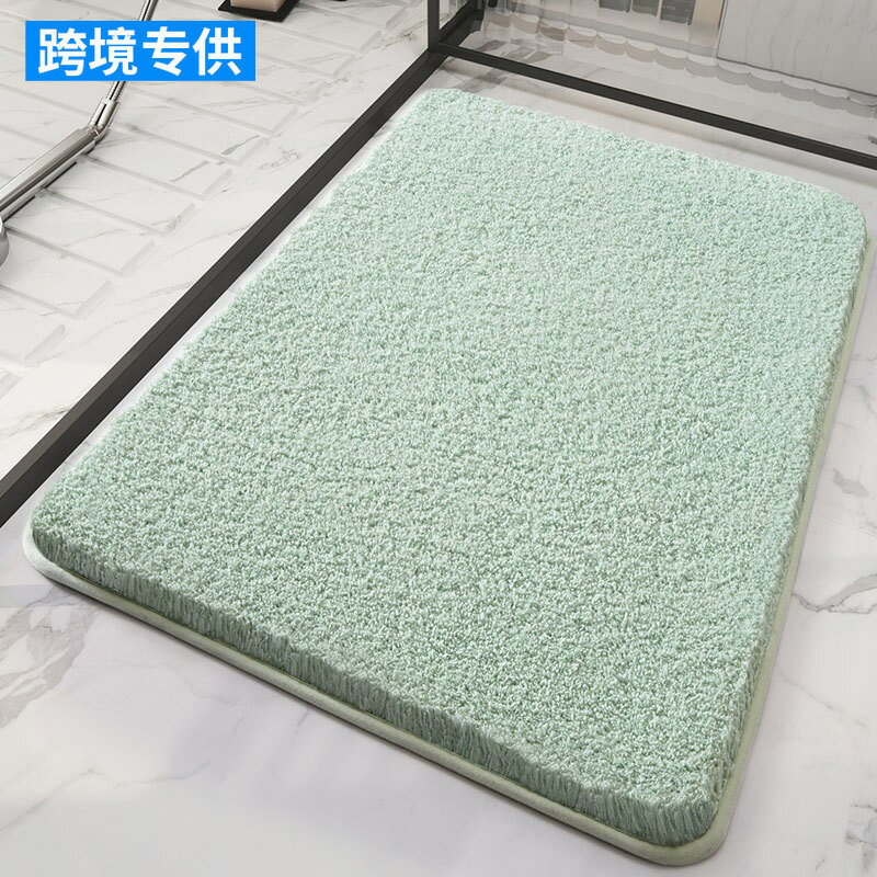 浴室吸水地墊 衛生間毛絨加厚地毯 腳墊 浴室吸水高毛絨地墊 腳踏墊 吸水墊子 防滑止滑墊 臥室地墊 床邊腳墊 厚實柔軟
