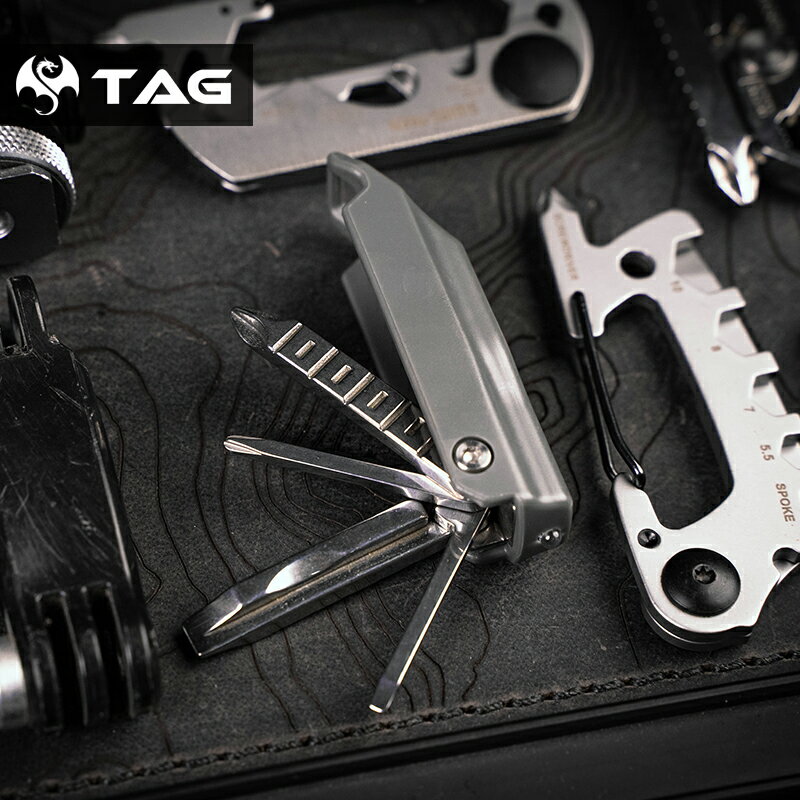 【TAG】瑞士科技SWISS+TECH 創意多用鑰匙圈工具隨身便攜小工具