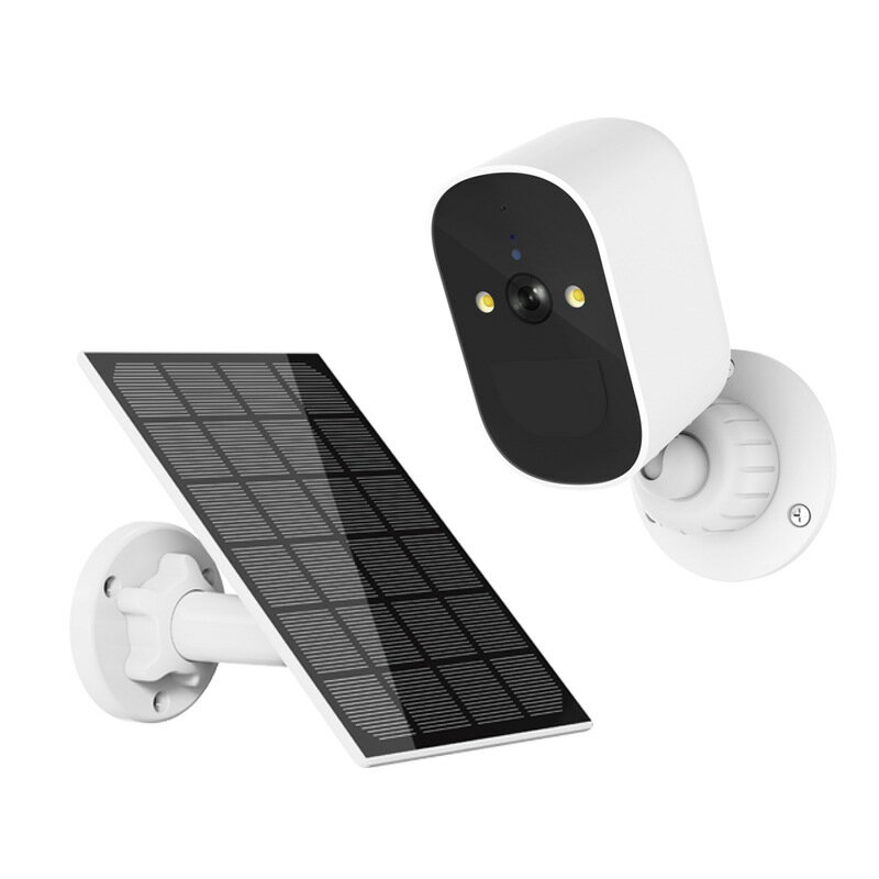 室外監控器高清家用無線wifi攝像機夜視安防網絡太陽能監控攝像頭