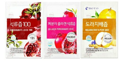 【酷酷萌樂樂購】現貨  免運 最新效期 BOTO紅石榴汁、膠原蛋白、水梨汁  下單後隔天即出貨(50包) 0