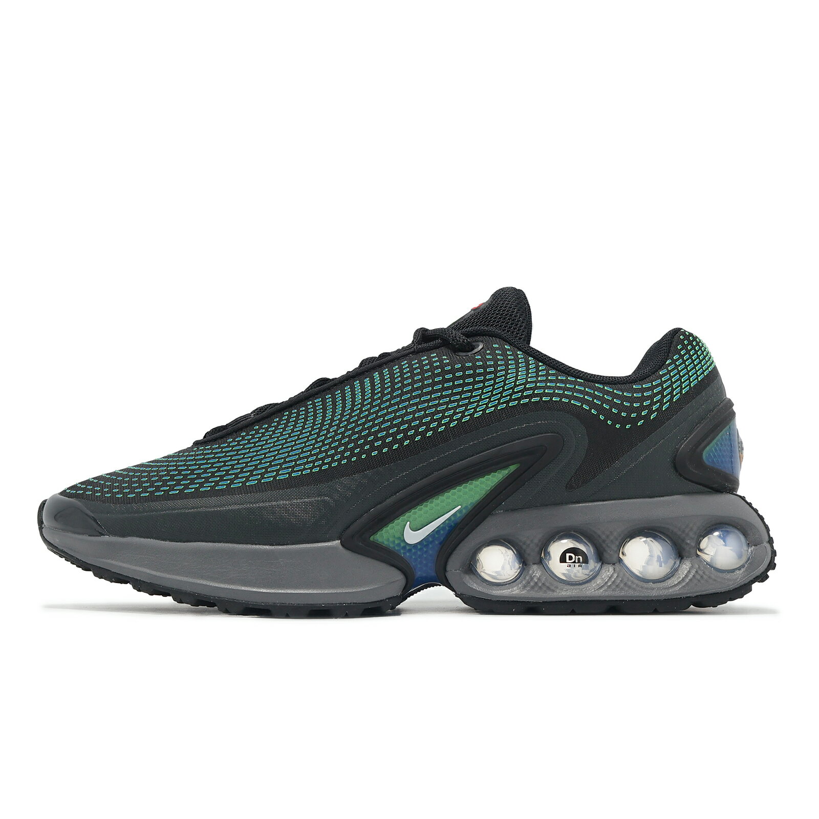 Nike 休閒鞋 Air Max DN 男鞋 黑 綠 氣墊 緩震 運動鞋 DV3337-010