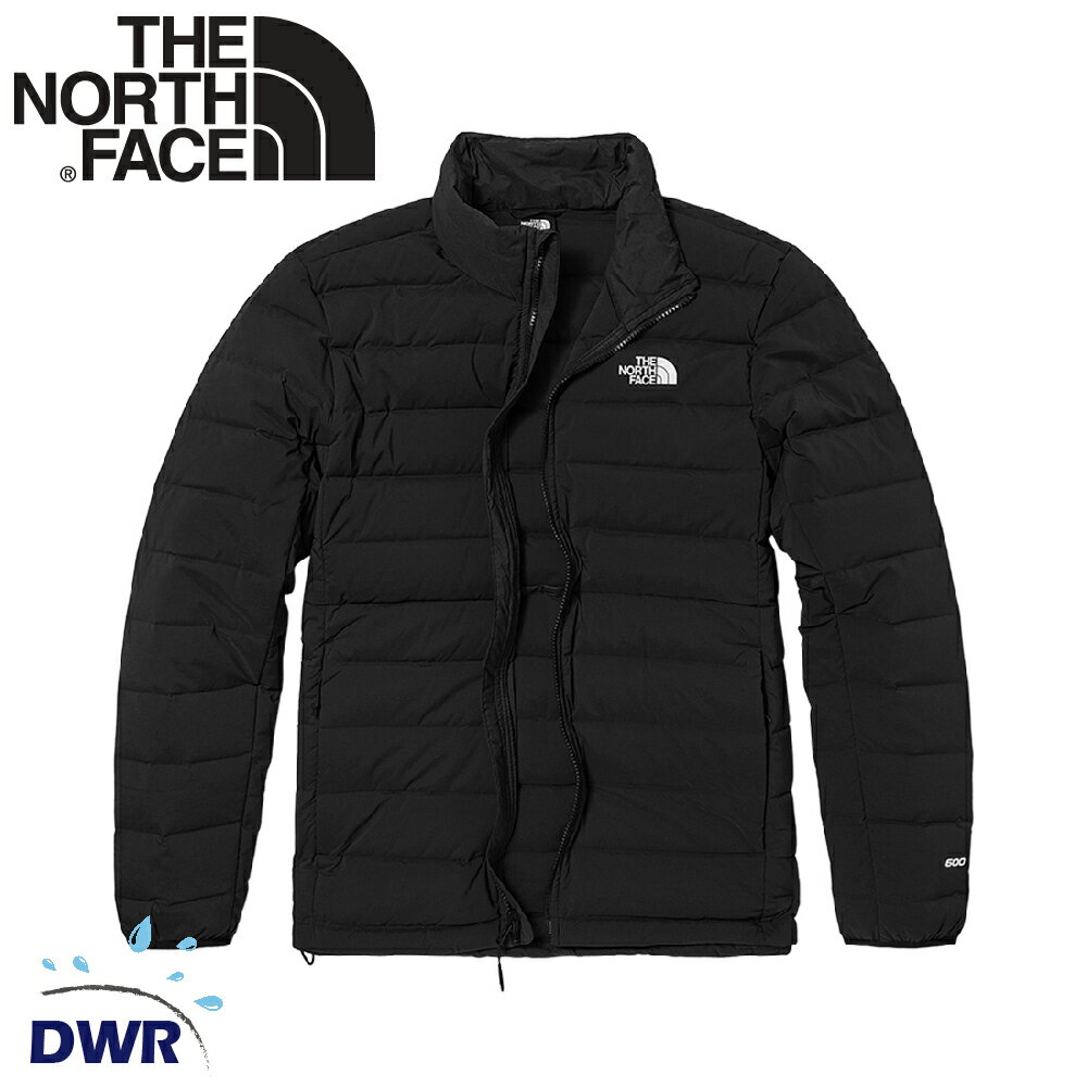 【The North Face 男 羽絨外套600FP《黑》】7W7G/舒適保暖連帽羽絨外套/保暖機能外套