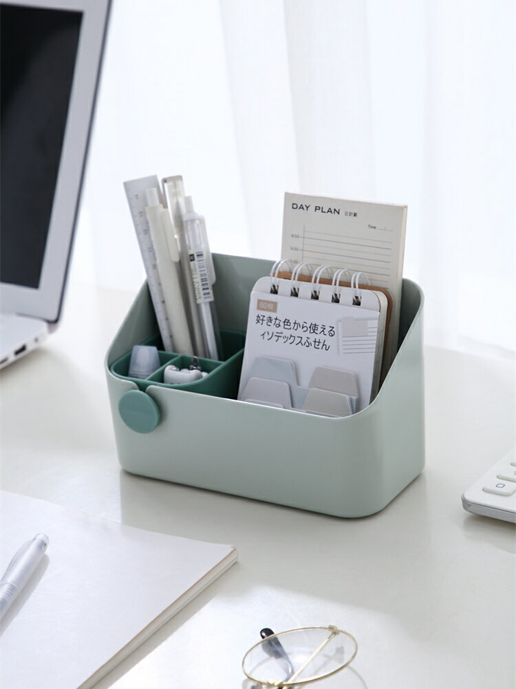 ins北歐筆筒創意多格多功能簡約學生桌面雜物整理辦公文具收納盒
