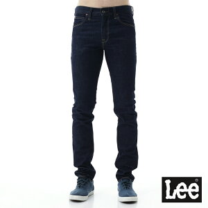 Lee 706 低腰素面合身窄管牛仔褲 101+ 男款 深藍
