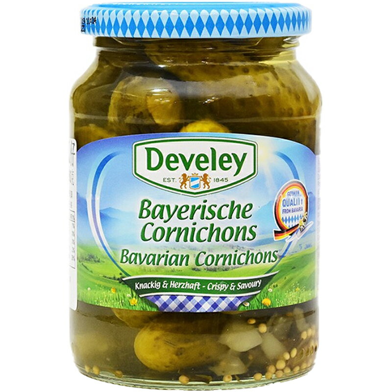 Develey黛維莉 德國幼條瓜370ml