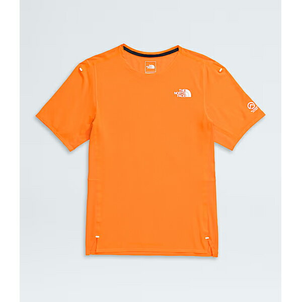 美國[The North Face] M SUMMIT HIGH TRAIL -男款極限系列短T 橘