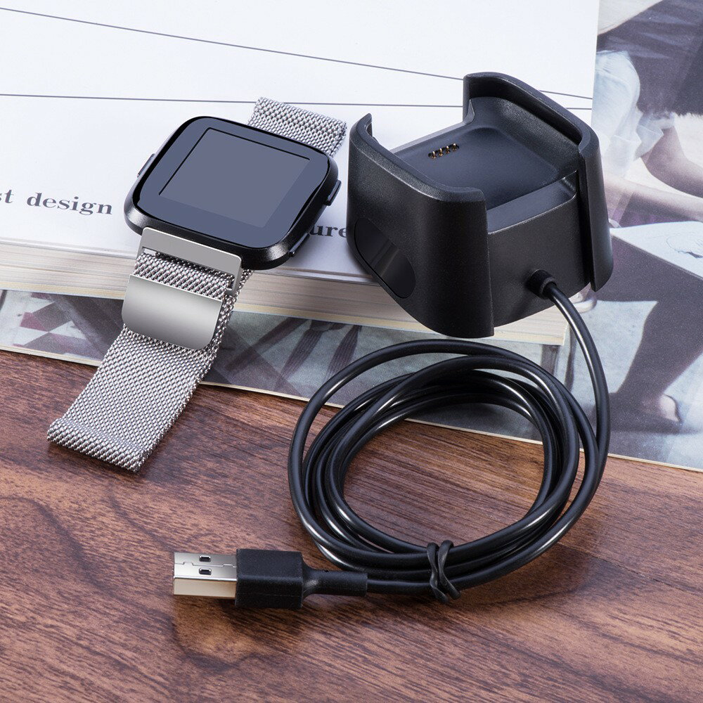 【充電線】Fitbit Versa 健身手環專用充電線/智慧手錶/藍牙智能手表充電座/充電器
