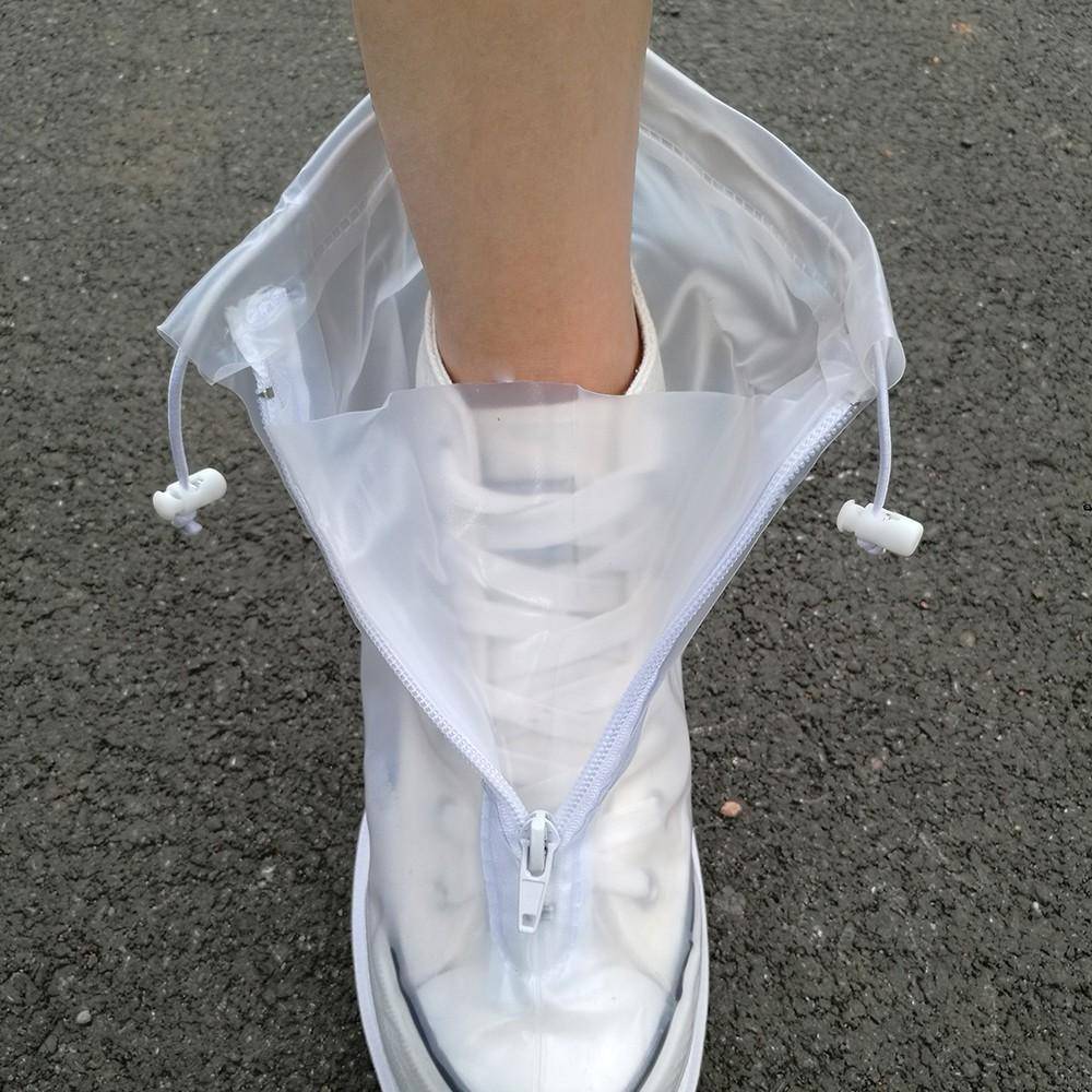 雨鞋套防滑加厚耐磨男女套鞋防水下雨天學生高筒防雨鞋套成人腳套