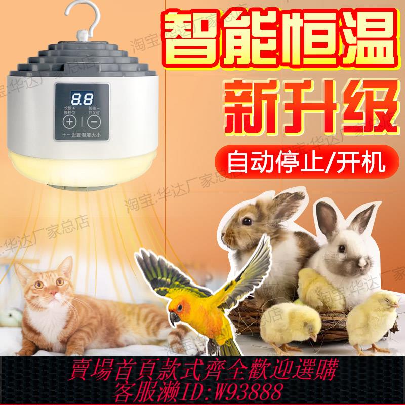 {臺灣公司貨 可打統編}寵物暖風機靜音保溫燈智慧恆溫加熱暖風貓狗鸚鵡蜥蜴寵物取暖神器
