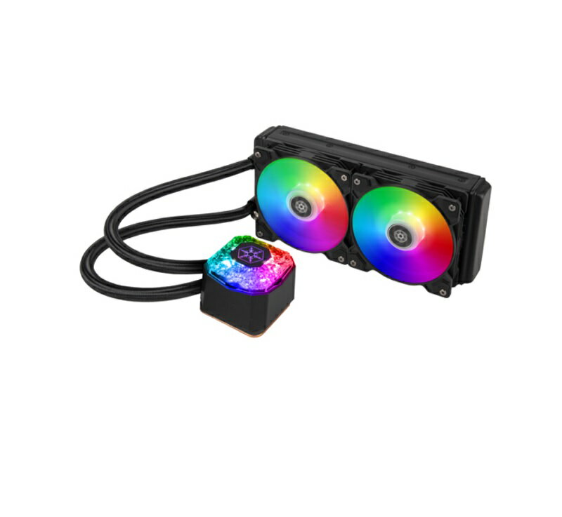 【享最高折300】SilverStone 銀欣 IceGem 240P 水冷散熱器/SST-IG240P-ARGB