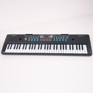 61鍵雙喇叭音樂電子琴鍵盤樂器兒童多功能玩具76cm