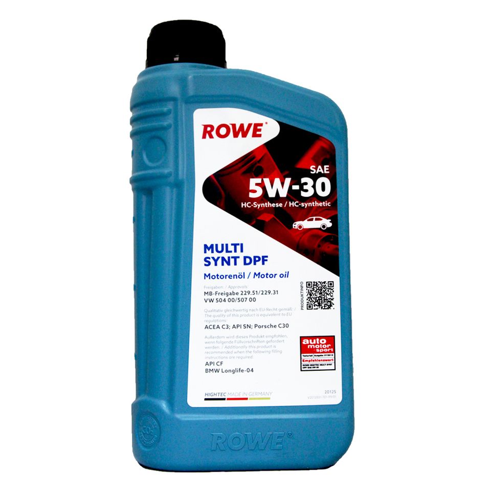 ROWE 5W30 MULTI SYNT DPF 合成機油(平行輸入)