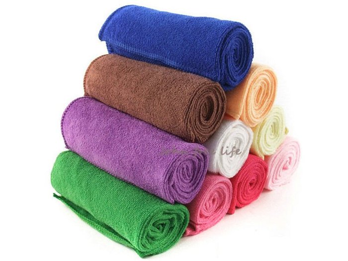 超細纖維毛巾 擦車巾 清潔布 抹布 超強吸水力 不掉毛 30x60cm 隨機出貨【CA060】 好窩生活節